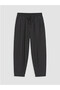 New Season Anthracite Women's Trousers with Elastic Waist