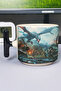 كوب سيراميك فاخر مطبوع عليه Skyrim (قطعة واحدة) بمقبض أسود خاص على شكل حرف T V5T