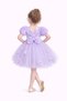 Rose Detailled Evening Dress
