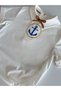 100% Cotton Poplin Fabric Anchor Embroidered Marine Concept Party Baby Shirt - 3