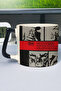 Cowboy Bebop Anime Printed Ceramic Luxury Mug (1 Piece) Custom Black Handle Wave Handle V3D