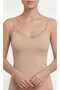 Lace Detailed Rope Strap V-Neck Women's Undershirt 6-Pack - 6