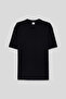 Slim Fit Black Ribbed T-Shirt - 5