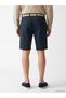 Vizyon New Season Loose Fit Belted Men's Pleated Shorts - 4