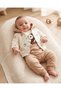 Baby Boy 3-Piece Seasonal Hooded Koala Detailed Cute 3-Piece 0-3-6-9 Months Bodysuit Baby Set - 3