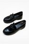 Ventes 35835 Black Open Buckle Detailed Comfortable Loafer Women's Shoes - 7