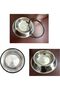 YUDANSI 2PC Stainless Steel Dog Bowls, 1500ml Dog Feeding Bowls with Rubber Bases - 2