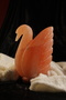 Himalaya Swan Model Salt Lamp with Wooden Base Decorative Ambient Lamp - 4