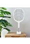 Multi-Functional Electric Bug Zapper Racket – Mosquito and Fruit Fly Swatter, USB Rechargeable