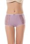 10 Pieces of High Waist Bato Panties with Lace Edges - 2