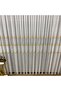Milano Gold New Design 3-Layer Pleated Tulle Curtain with Gold Interlaced Bands - 3