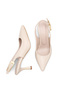 Theftrine Women's Pointed Toe Heeled Shoes 0012106 Skin Color - 3