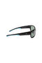 Polarized Sunglasses Black Frame Green Mirror Lens 60mm - P314GR2PV - 3