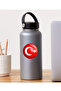 3D Looking Round Turkish Flag Sticker Car, Motorcycle, Helmet, Laptop, Glass Sticker Sticker 13X13 cm - 5