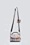 Women's Genuine Leather Flap Mini Shoulder Bag with Card Holder and Keychain Compartment, Small Size - 3