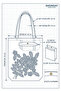 Lace Detailed Cotton Shoulder Bag - 2
