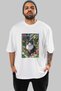 For the Love of Cats 9 Front Cat Printed White Oversize T-Shirt 100% Cotton Unisex Cat Lover Premium Design - 2