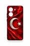 Poco X7 Pro Compatible Turkish Flag Patterned Silicone Case - 4