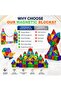 Magnetic building blocks with bags - 5