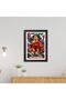 Alayra Cristiano Ronaldo Poster Portugal Legend Poster Framed Painting with Black Frame (12 inches - 2
