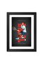 Alayra Rafael Nadal Posters Tennis Legend Posters Framed Paintings with GlossyBlack Frames