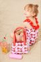 Girl's 3D Floral Swimsuit & Beach Bag Set, the Most Beautiful Girl's Swimsuit - 4