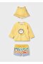 Summer Baby Boy Newborn Swimsuit Set - Yellow