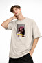 Blurry - Oversize T-Shirt Beige