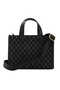 Black Textile Women's Handbag - S26Y1Twc0703-R0P - 3
