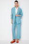 Jacket with Gathered Sleeves and Side Pockets 26Yekl01202 - 2