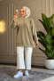 5633 - سترة نسائية طويلة مريحة وعادية - 5