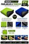 Premium Double Set Blue-Green 40X40 cm 2 Pieces Double-Sided Polishing and Drying Cloth - 2
