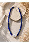 Premium AA+ Certified Genuine Baroque Pearl and Lapis Lazuli Natural Stone Custom-Designed Necklace - 2