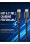 Charging Cable BroidLine Fabric USB-C to USB-C 1m 100W - Black - 5