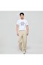 Men Loose Straight Cotton Poplin Khakis - 2