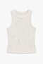 Hanging Stone Athlete Blouse Ecru