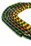 Set of 3 Vernier Amber Cut Prayer Beads with Box, Color Transitioning Men's Prayer Beads Set - 8