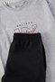 Believe in Yourself Printed Plus Size Unisex Oversize T-Shirt Shorts Set - 4