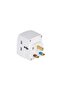 3 Way Universal Adaptor ES1496, Multi-Port Universal Power Adapter, Global Compatibility - 5
