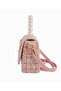 Perla Mini Tweed Pink-White Color Girl's Bag - 5