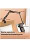 Foldable Long Arm Tablet Stand for Bed, Adjustable Phone Stand with 360 Degrees Rotation - 7