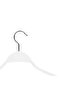Wooden 8061-Ç Clothes, Blouses, Shirts Hanger White Color 6 Pieces - 3
