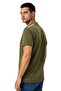 Ar-Ma Men's Polo Collar T-Shirt Unprinted Basic Knitted Fabric Regular Fit 100% Cotton 30/1 Double Collar Peny - 4