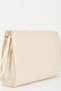 Women's Petunya Cream Lined Faux Leather Wrist Strap Portfolio Handbag and Clutch Bag - 5