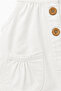 Girl's Summer Knitted Denim Shorts Jumpsuit - 3