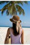 Special Design Hand Knitted Paper Women's Hat - 3