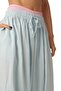 Elastic Waist Loose Cut Flowy Summer Balloon Pants Blue - C912 - 6