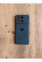 Poco X6 Pro 5g Heart Printed Velvet Silicone Launch Phone Case (Dark Blue Color) - 3