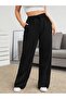 Women's Wide Leg 100% Cotton Plain Trousers Comfortable Casual Stylish Style