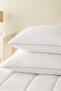 2 Pieces Cotton Satin Piping Microgel Pillow Set 50X70